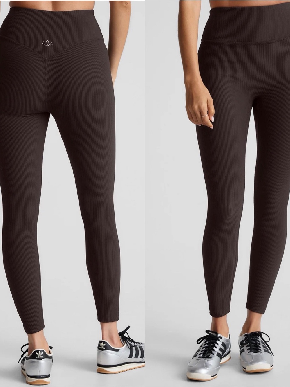 NWT Beyond Yoga Impulse Ribbed Legging in Dark Chocolate Size Small
